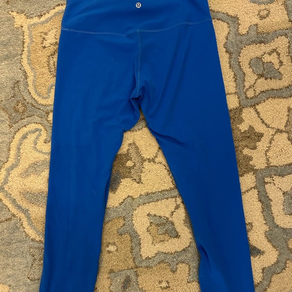 lululemon athletica Blue Leggings
